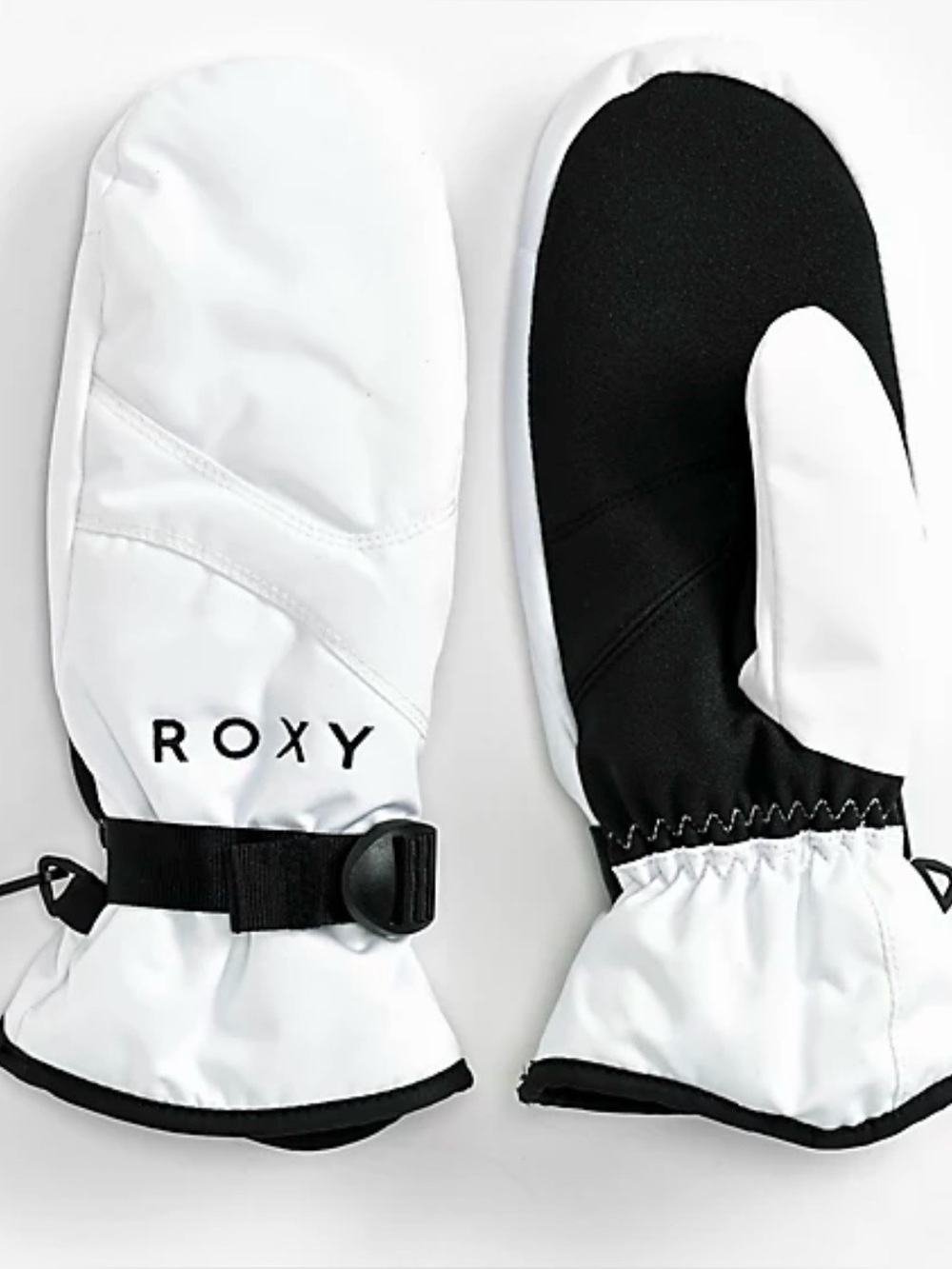 MRoxy Jetty White Snowboard Mittens